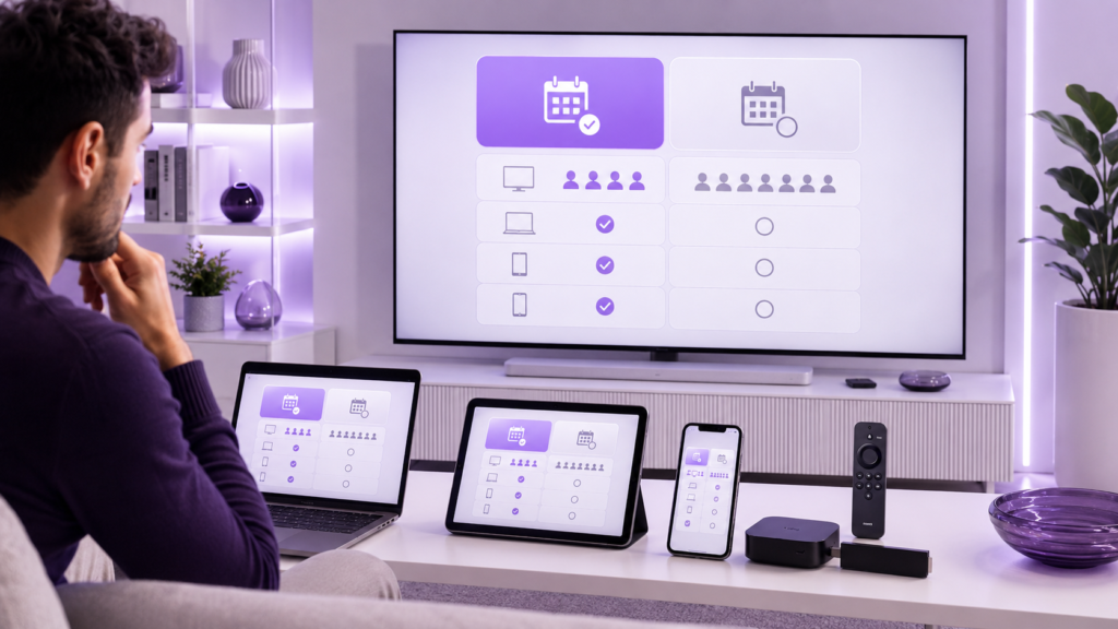 IPTV Abo kaufen und passenden Tarif für Zuhause und unterwegs wählen